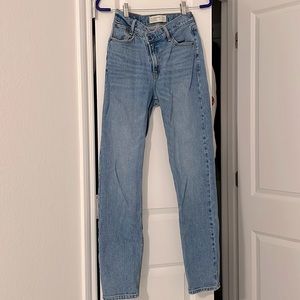 Abercrombie dad Jean high-rise